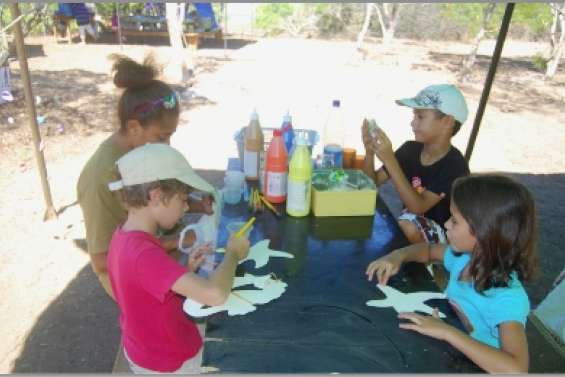 Premier camp  autour de la mer