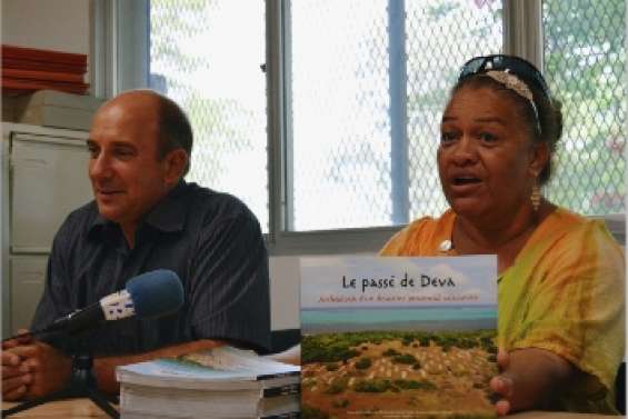 Site archéologique à livre ouvert