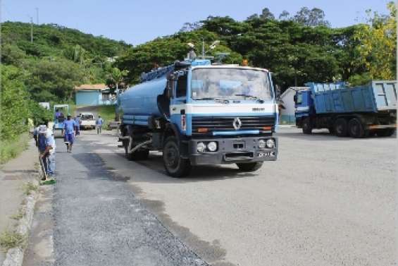 Le parking refait à neuf