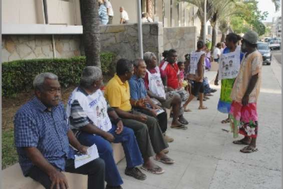 Manifestation pour la vérité