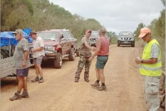 Pindaï sous le contrôle des chasseurs