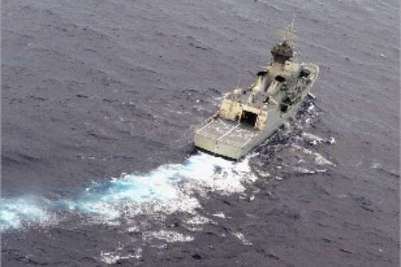 Un sous-marin paré à plonger