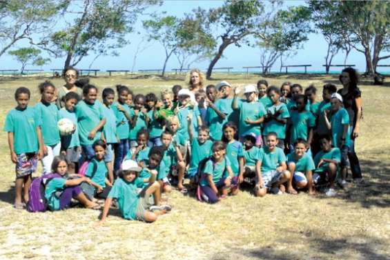 Les pieds dans l'eau