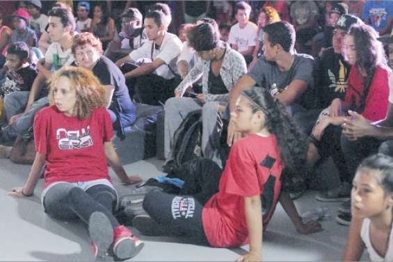 Un battle 100 % debout