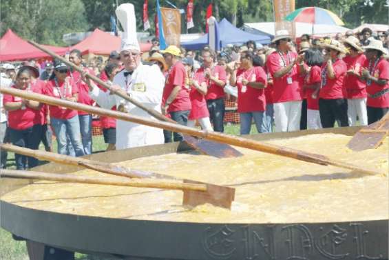 L'omelette en vedette