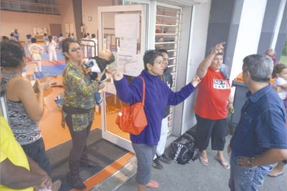 Jeunes athlètes à la rue