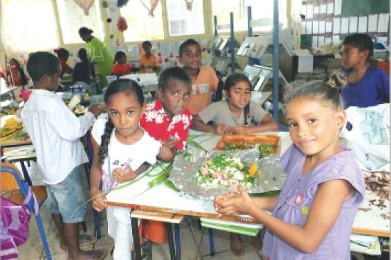 A l'école des petits cuisiniers