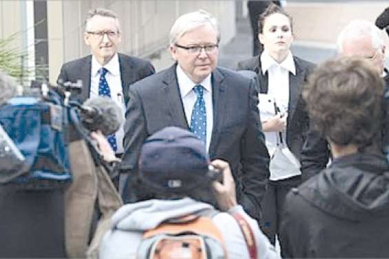 Kevin Rudd sous tension