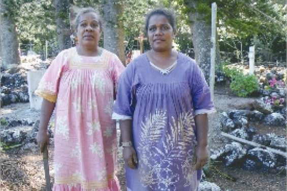 Travaux coutumiers au cimetière