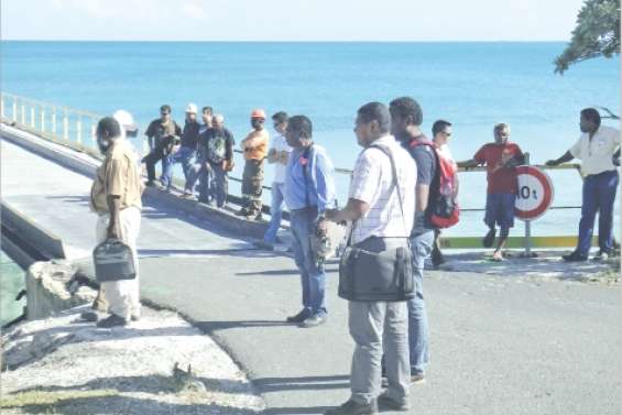 Le chantier du wharf est lancé