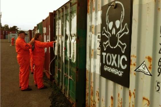 Des déchets encombrants