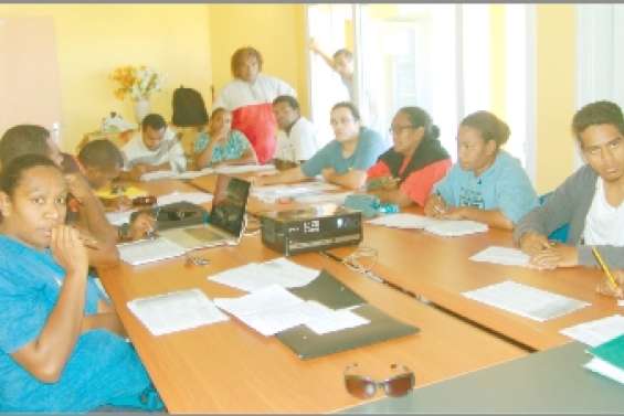 Futurs coachs  au filet