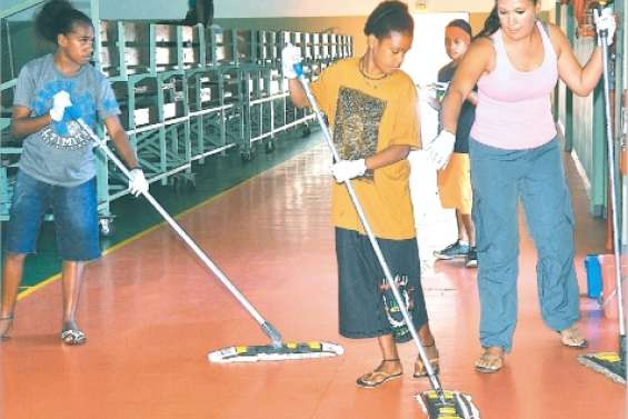 Les Segpa font le ménage