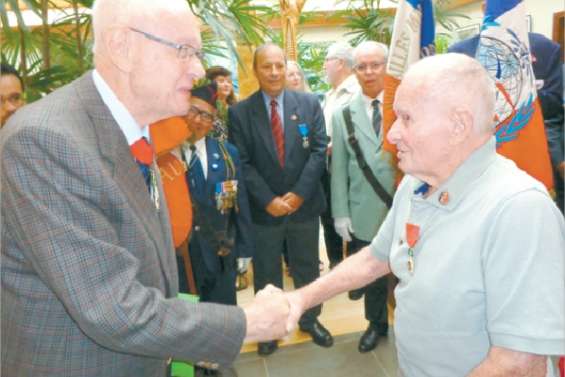 Le canonnier fait chevalier