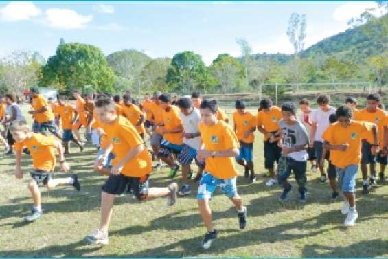 Ils courent, ils courent les collégiens