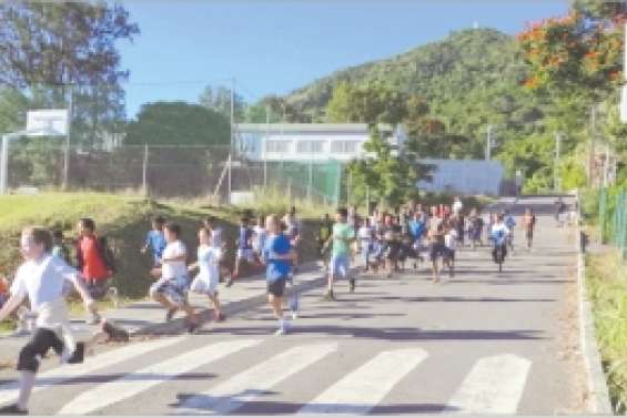 Attention, passage de coureurs