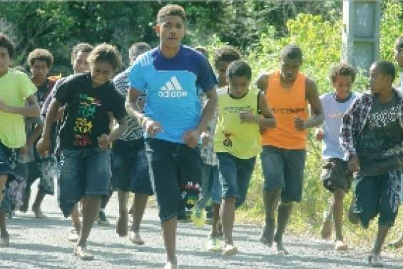 Les élèves courent contre le diabète