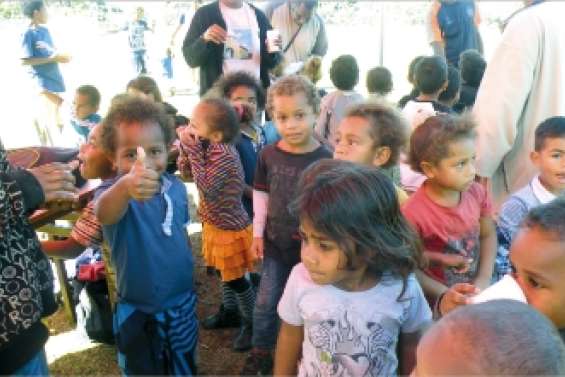 Les primaires ont aussi couru  le cross du collège