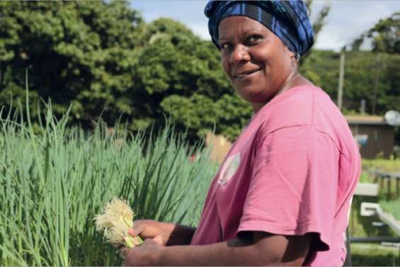 Dans les jardins de Valérie