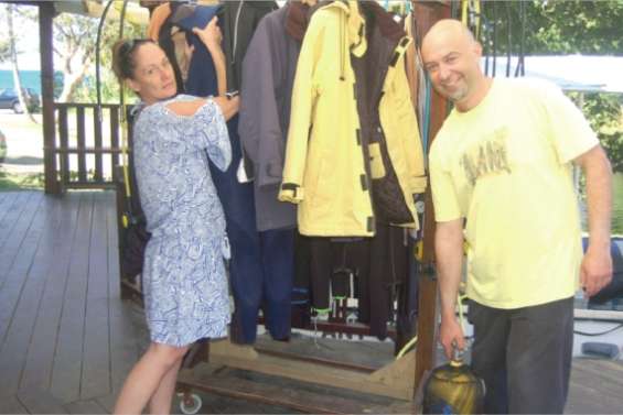 Tiéti diving change de tête