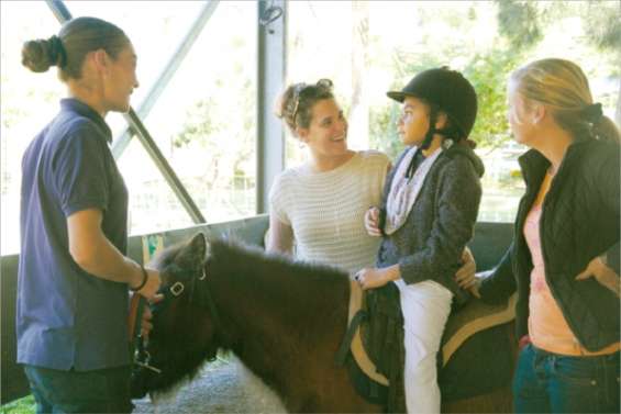 Petites lucioles à cheval