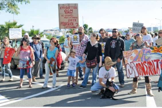 « Non au blé OGM australien ! »