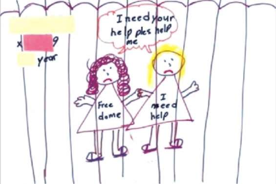 La détresse des enfants