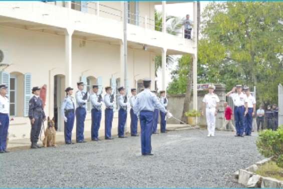Ludovic Lainé, nouveau  chef d'escadron