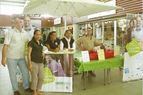 Microcrédit dans le chariot