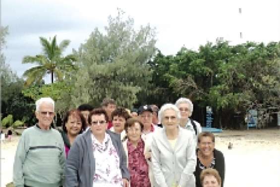 Les seniors en virée  dans la capitale