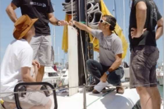 Naviguer avec une star