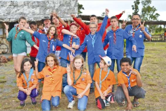 Au centre des scouts