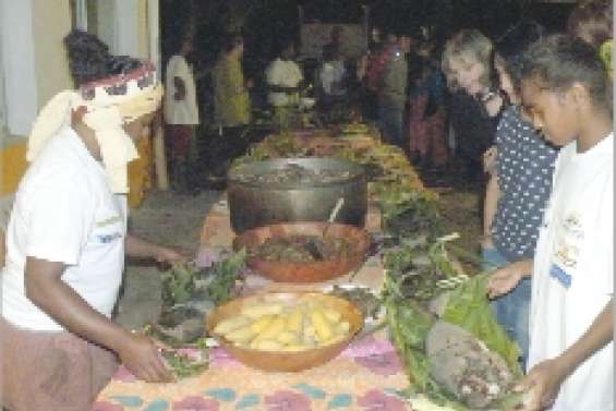 Après la course,  du sport en cuisine
