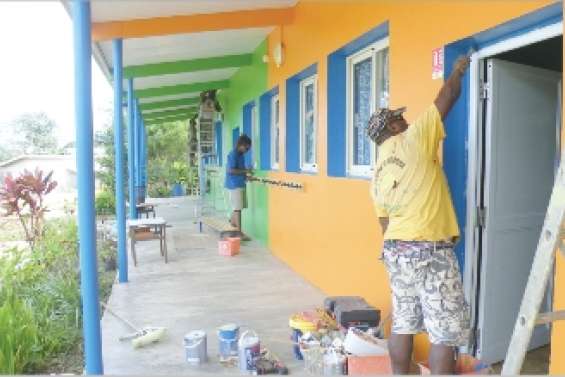 L'école prend des couleurs