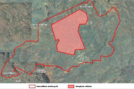 Danger sur le champ de tir