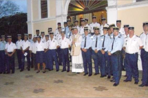 Les gendarmes fêtent  la Sainte-Geneviève