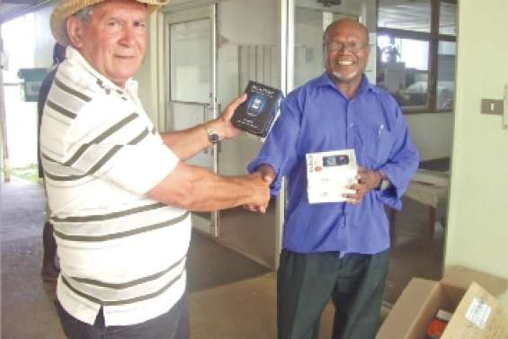 Du matériel médical à Port-Vila