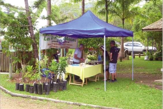Le marché sur toute une journée