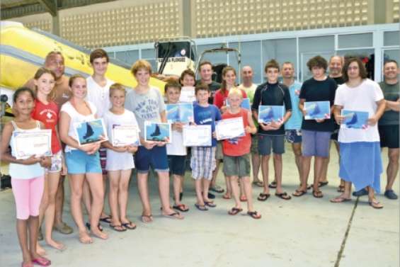 Plongée en culottes courtes