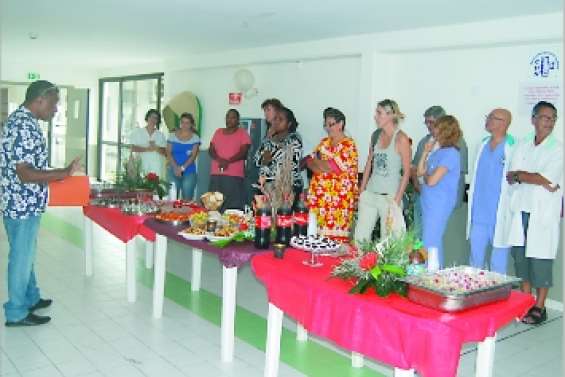 Les vœux présentés à l'hôpital