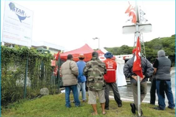 Star Pacifique  bloquée hier matin