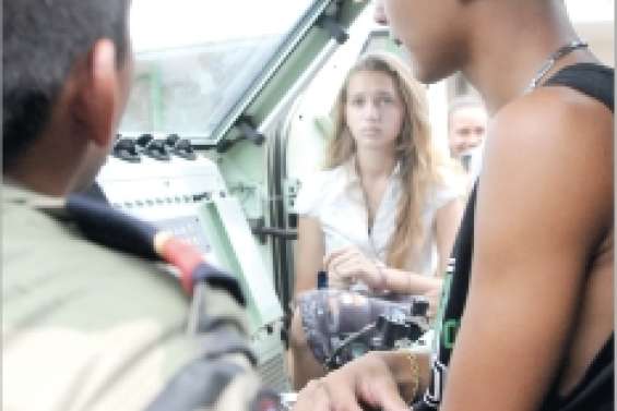 Un pied dans l'armée