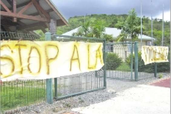 Grogne à l'école  primaire