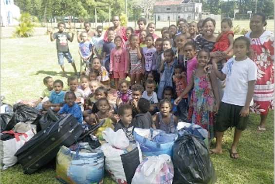 Les écoliers montrent l'exemple