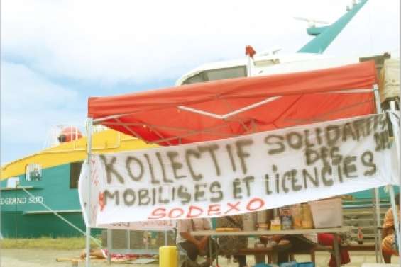 Les bateaux de Vale bloqués