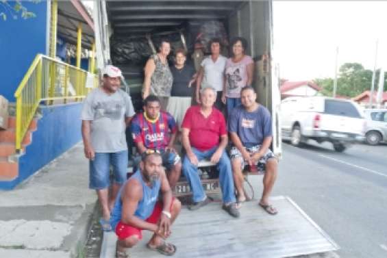 Une chaîne de solidarité