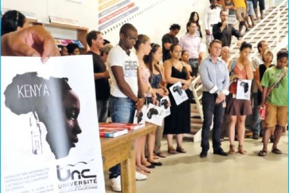 En hommage aux tués de Garissa