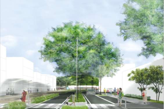 Un géant sort de terre