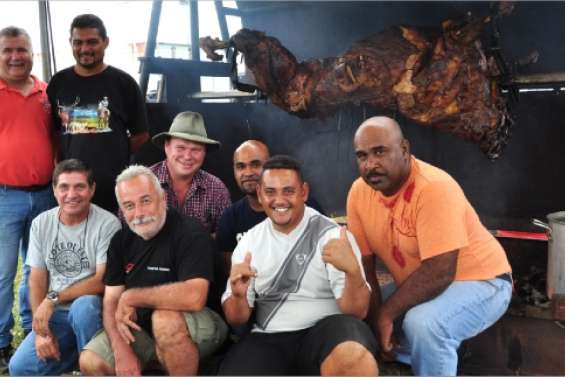 Un barbecue bien arrosé