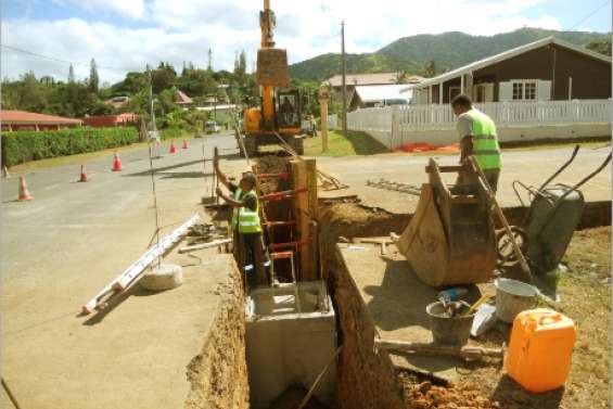 Eaux usées en bonne voie